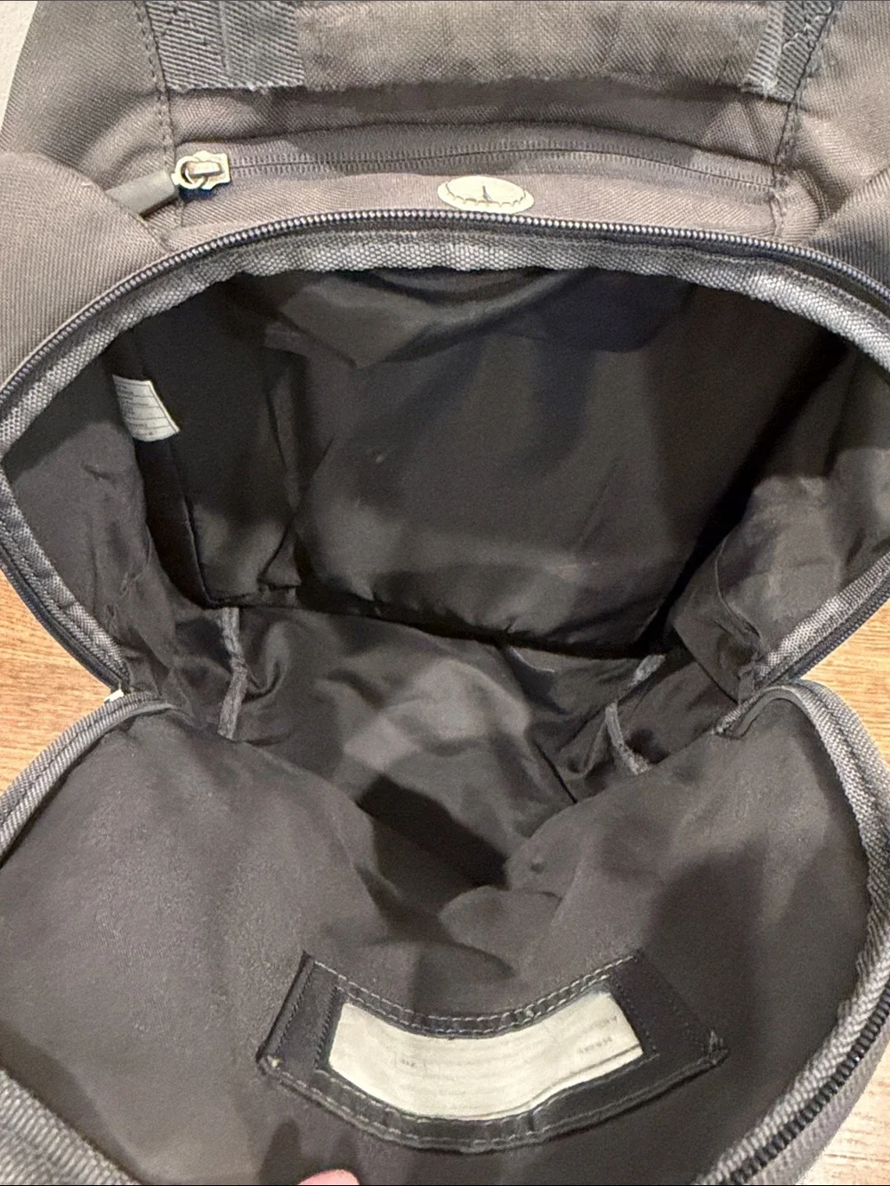 Pottery Barn Teen “Hudson” Kids Panda Backpack - Gray & White